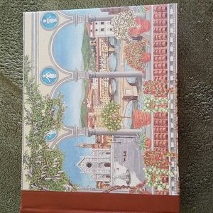 IL PAPIRO FIRENZE Italian Photo/Scrapbook/Journal w/Original Box & Book Bag